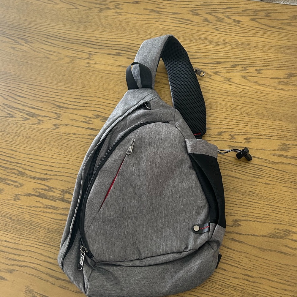Outdoormaster sling/crossbody bag.